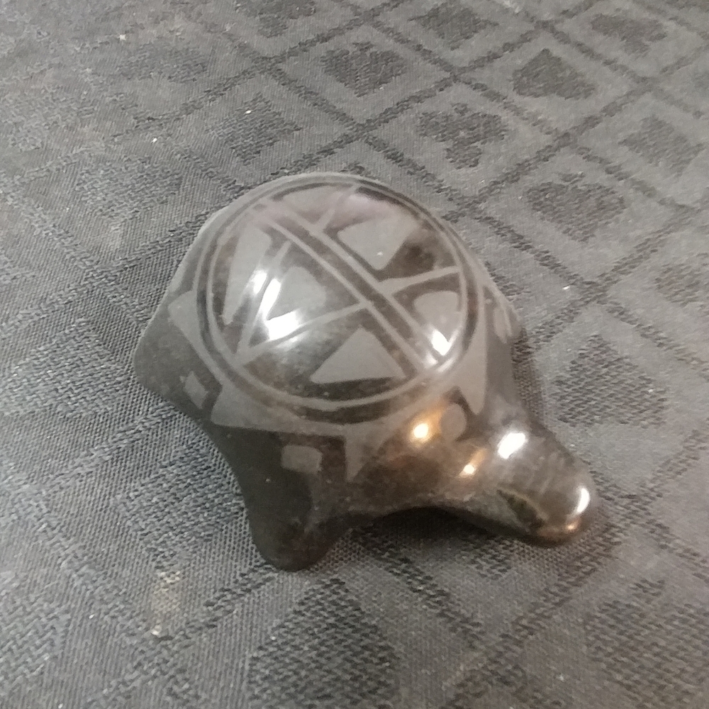 Native American Carved Stone Turtle